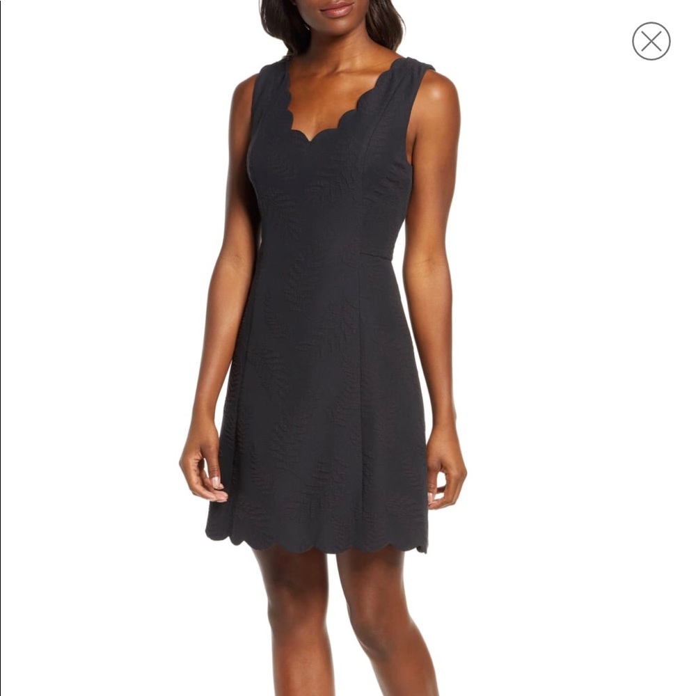 Lilly Pulitzer scallop hem dress